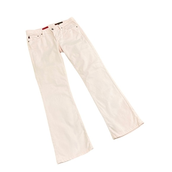 Adriano Goldschmied “The Angel” bootcut pale pink stretch cotton jeans size 30r - Picture 1 of 11